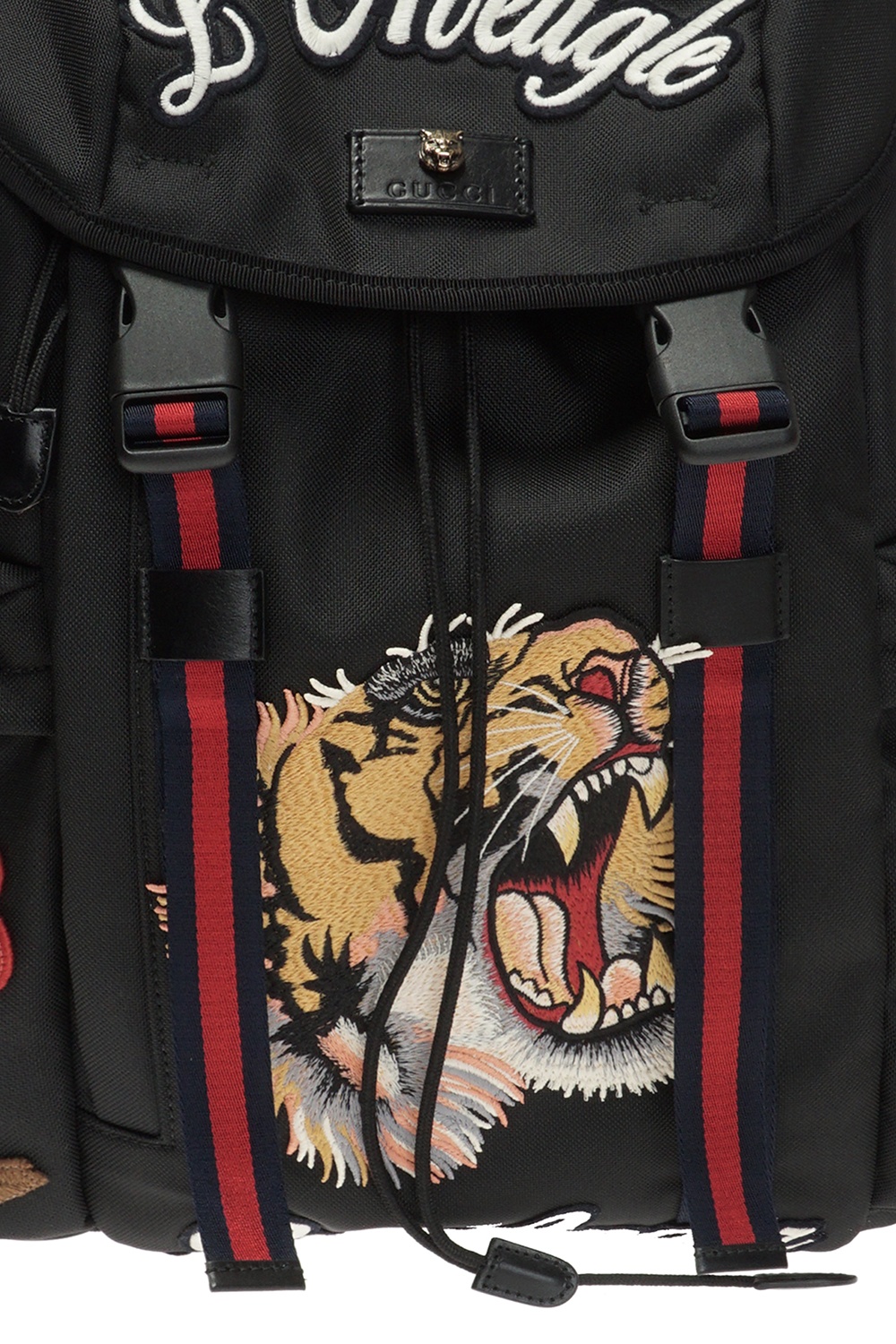 Gucci tiger clearance backpack